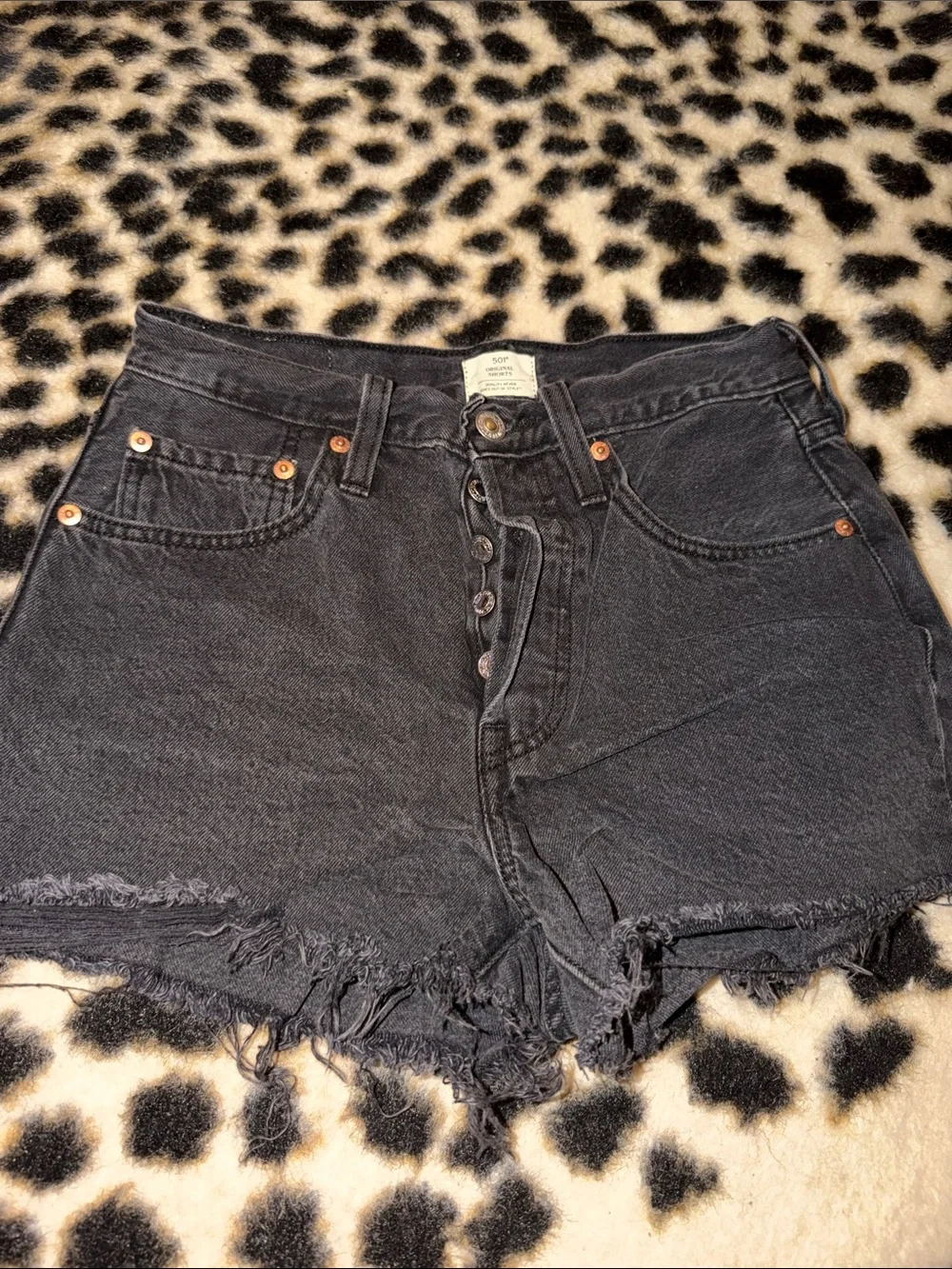Levi denim shorts
